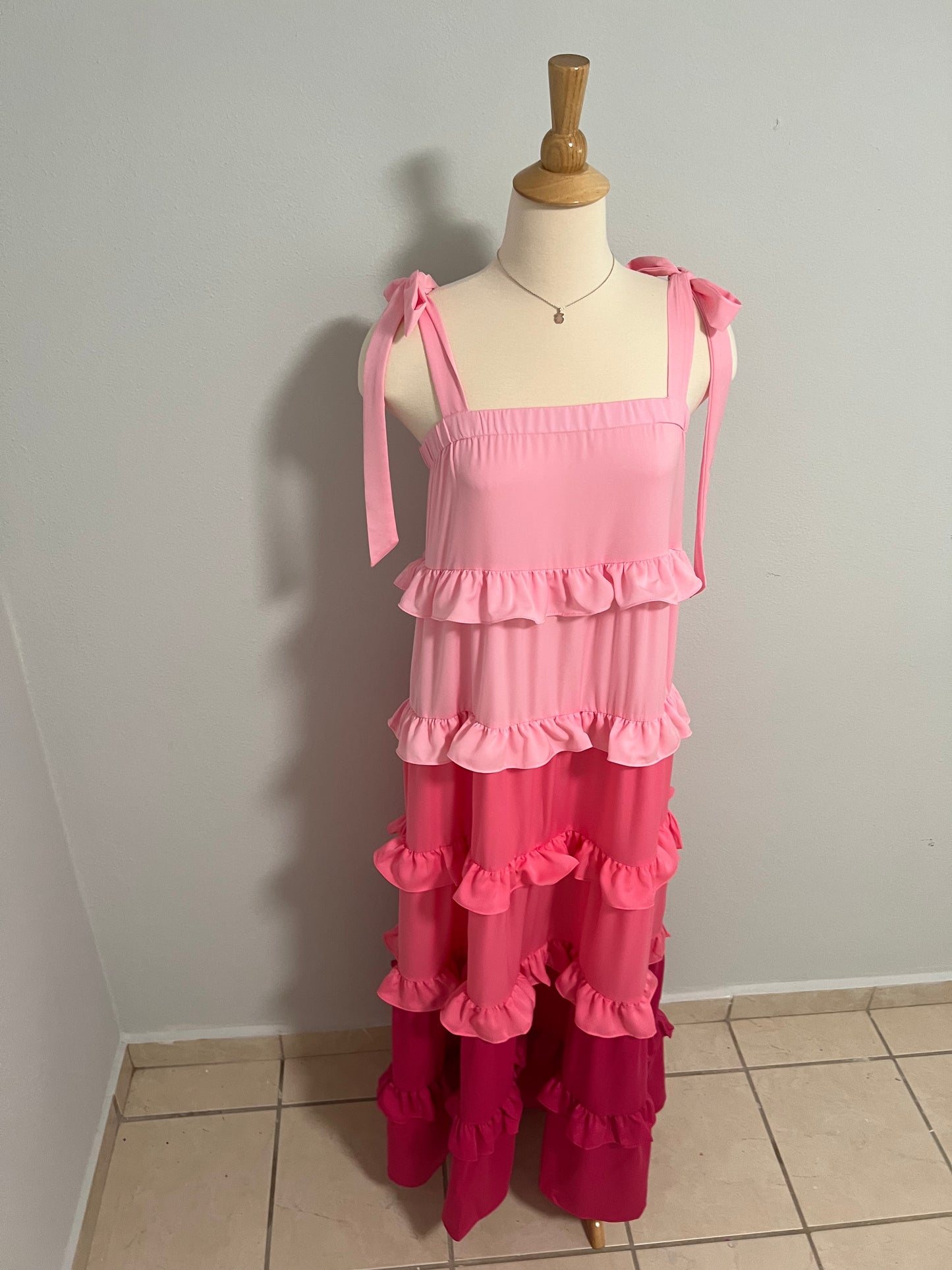 Ombre Pink Dress