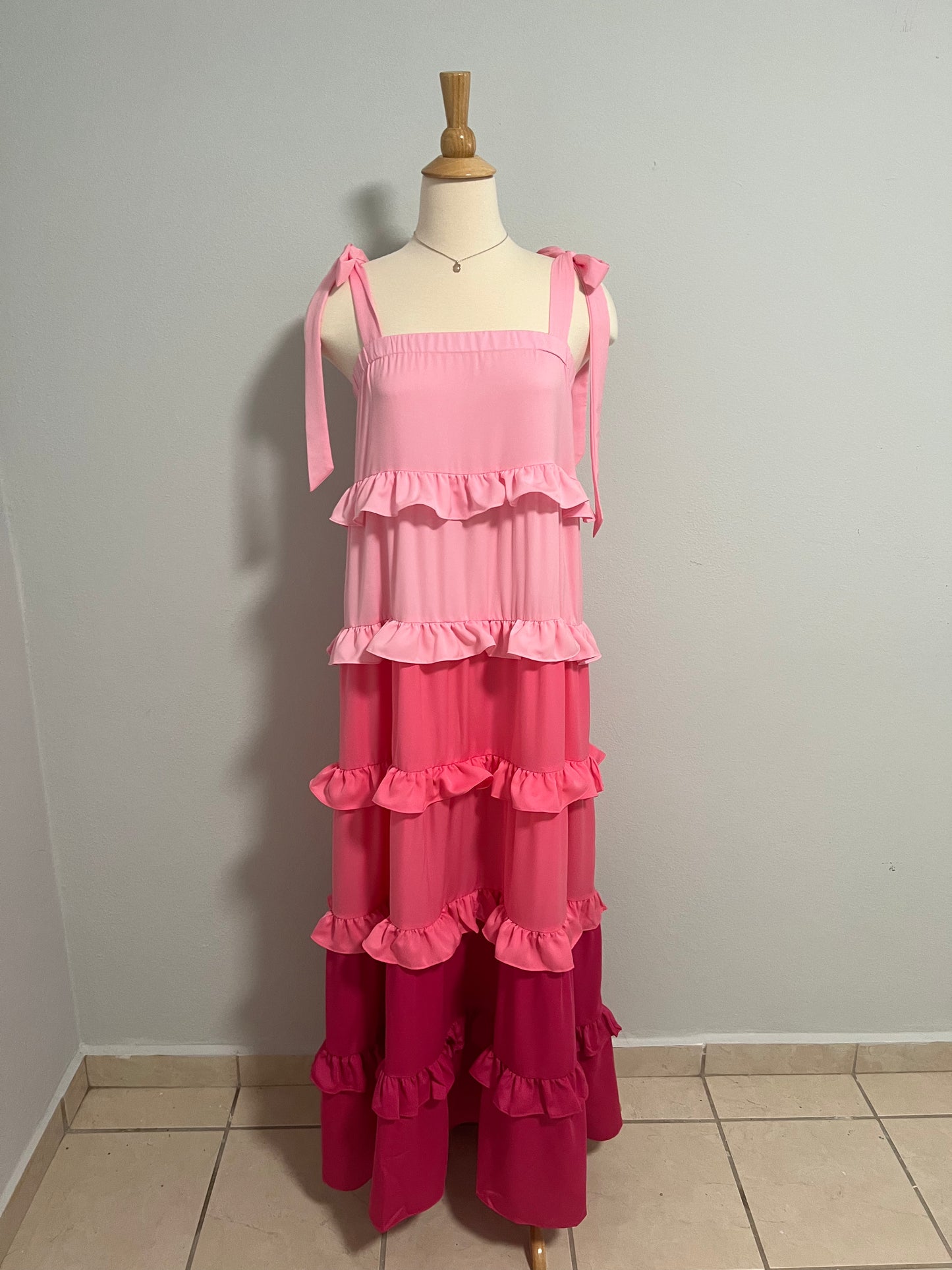 Ombre Pink Dress