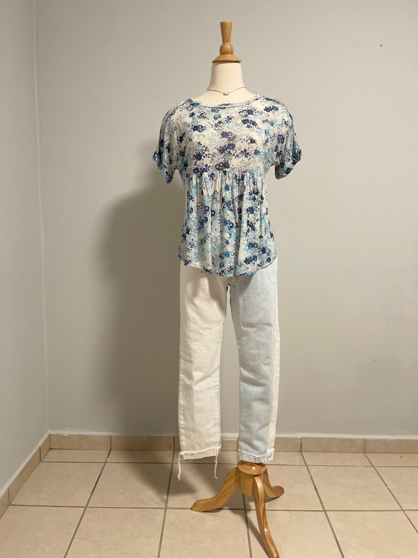 White & Blue Jean