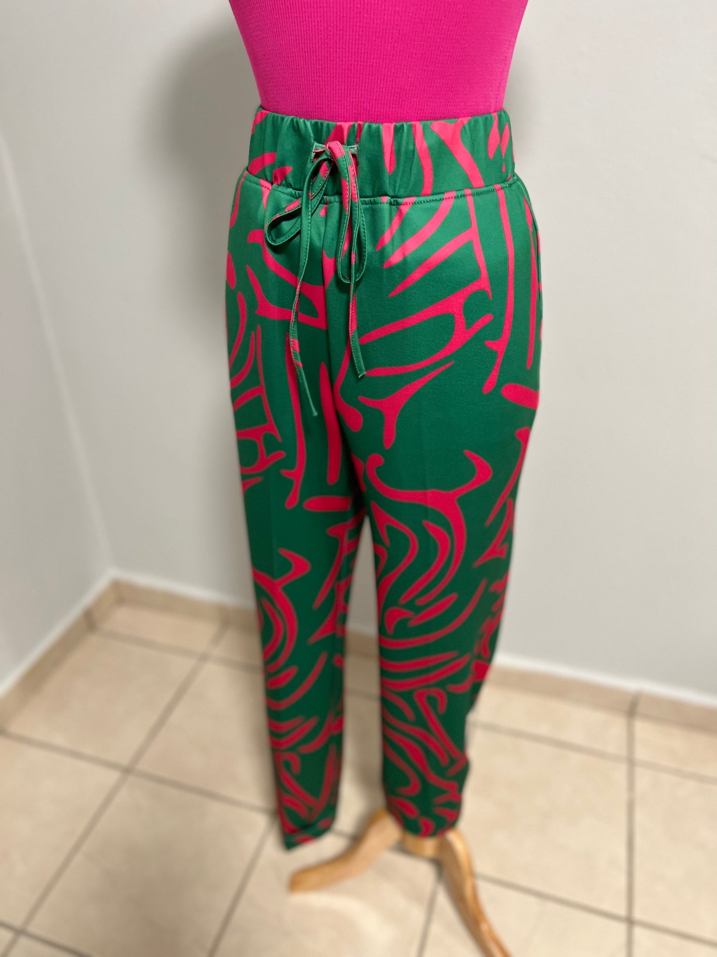 Color Block Pants