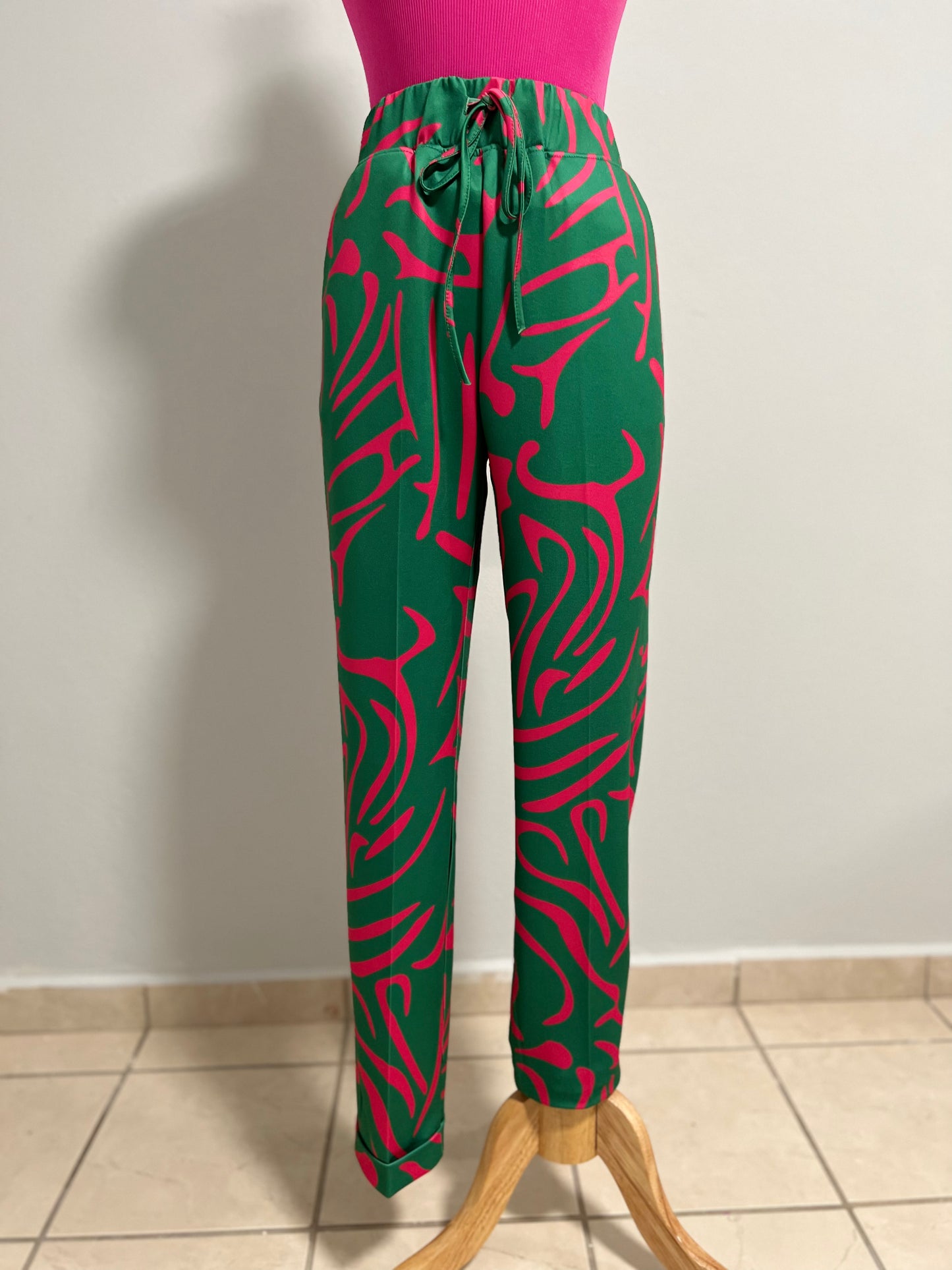 Color Block Pants