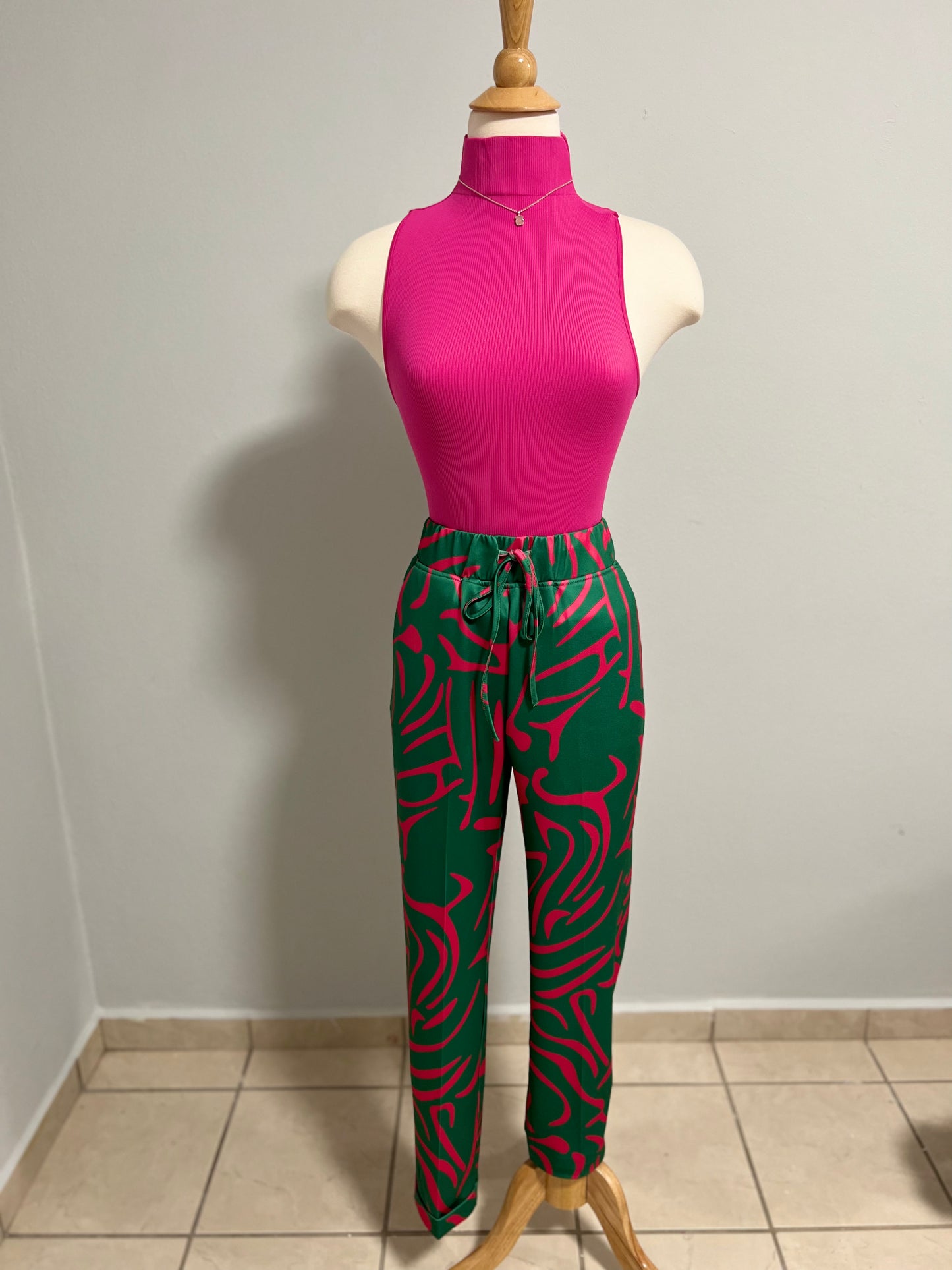 Color Block Pants