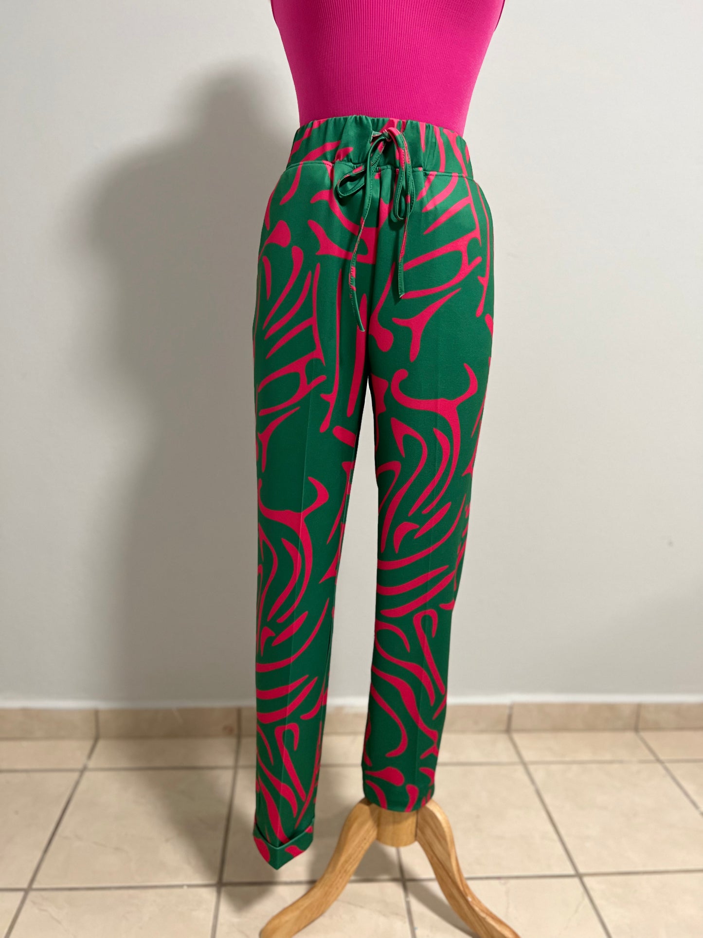 Color Block Pants